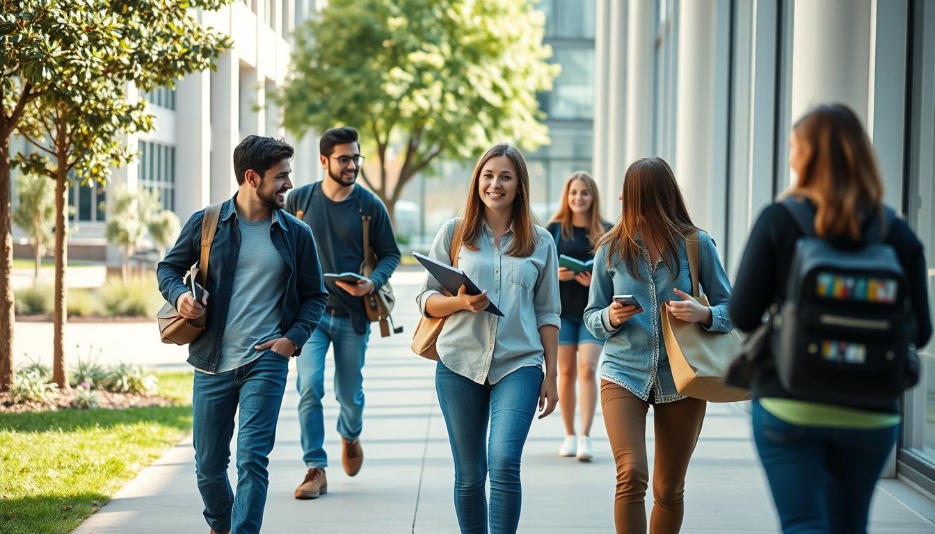 Structured study materials and learning resources on a desk